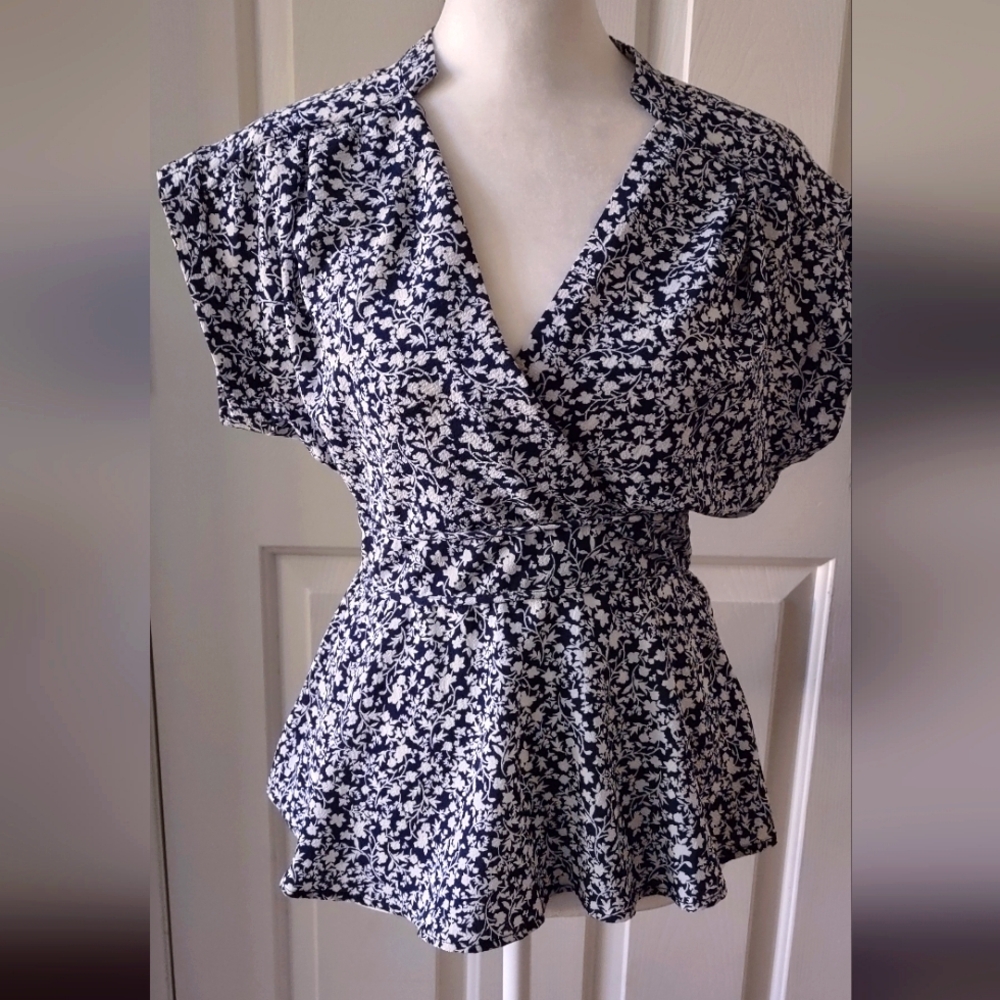 Women's Pullover V Neck Blouse
